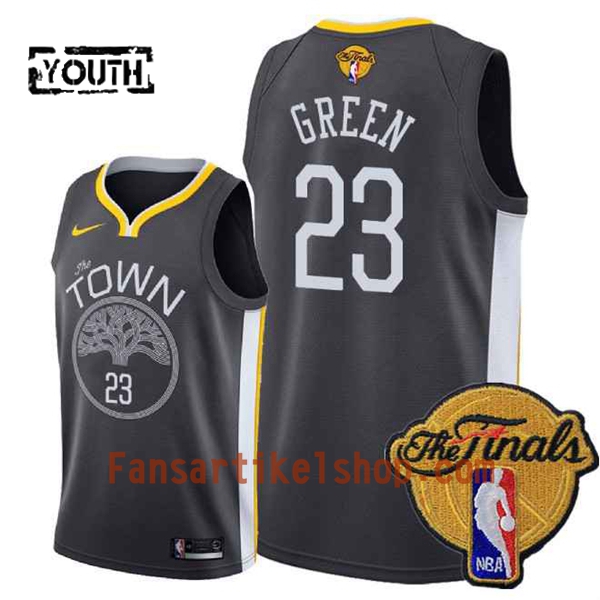 NBA Golden State Warriors Trikot Draymond Green 23 Black Town 2018 NBA Finals Patch Nike Swingman - Kinder NBA Golden State Warriors Trikot Draymond Green 23 Black Town 2018 NBA Finals Patch Nike Swingman - Kinder
